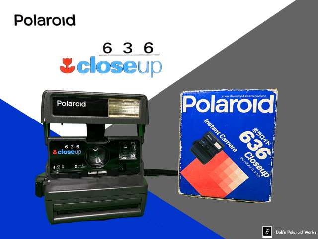 Polaroid 636 あたらしく Close up ポラロイド 636 クローズアップ